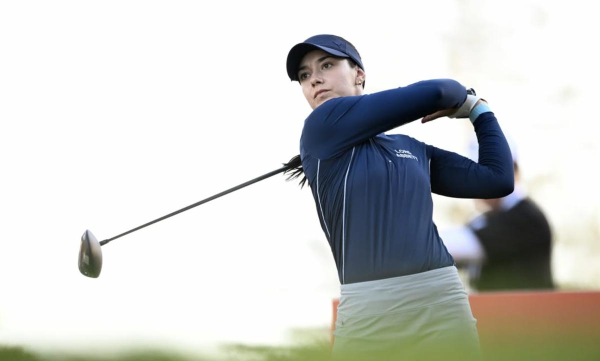 Professional golfer Ana B with her AI-powered digital twin avatar